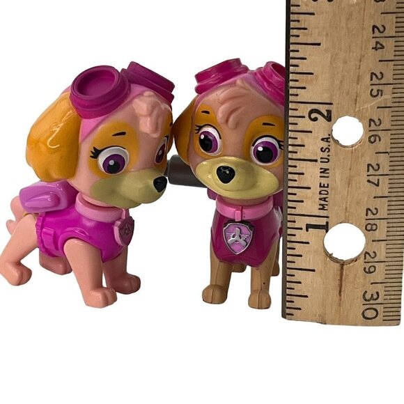 Paw Patrol SML 16622 Mission Skye Police Dog Puppy Pink Jet Pack Flying Toy Lot - Picture 3 of 13